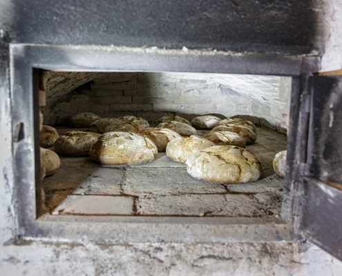 frisch gebackenes Holzofenbrot Oktoberfest 2019