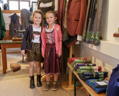 Kinder in Tracht beim Oktoberfest 2019