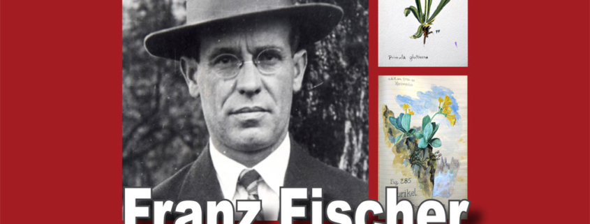 Plakat zur Ausstellung über Prof. Franz Fischer