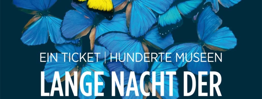 Plakat der Langen Nacht der Museen 2023