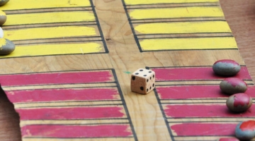 ein altes Brettspiel